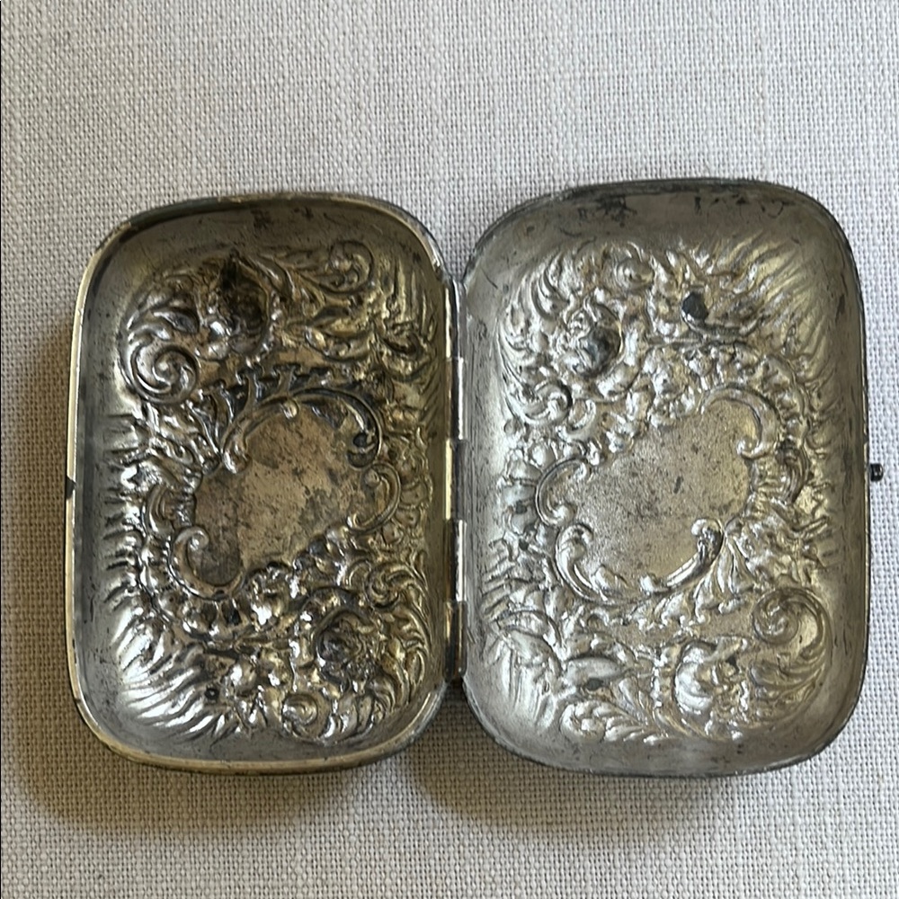 Edwardian Era  Silver Plated Trinket Box - Picture 2 of 5